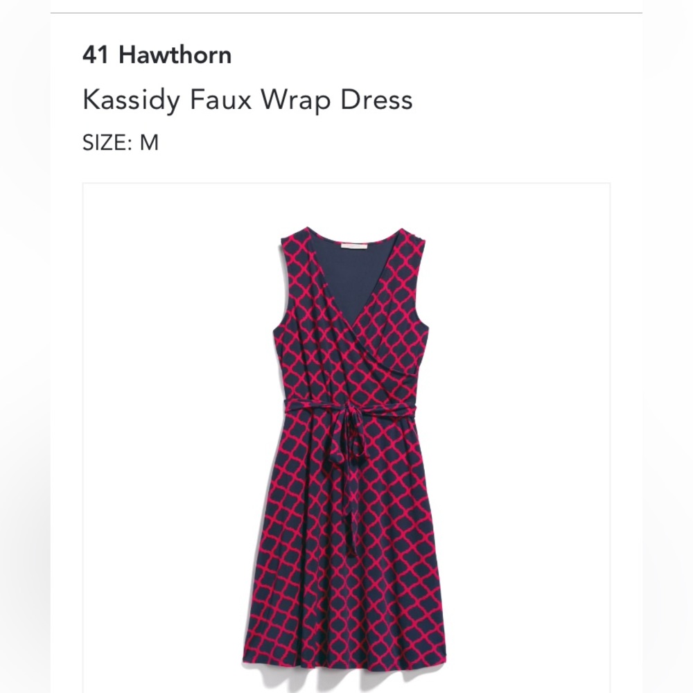 🔥stitch fix exclusive🔥 41 Hawthorn kassidy faux wrap dress